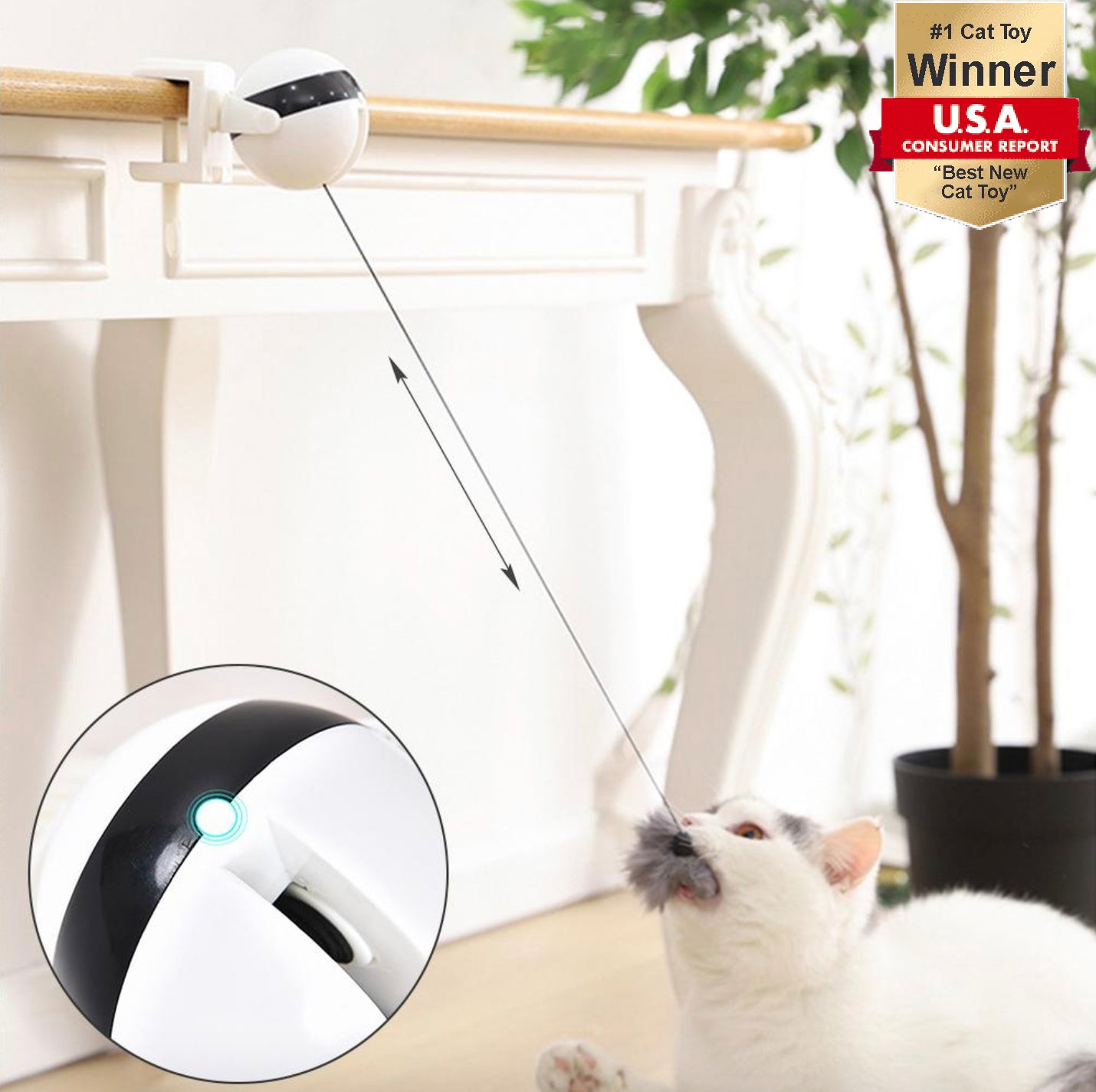 Boredom Eliminating Cat Toy (50% OFF)